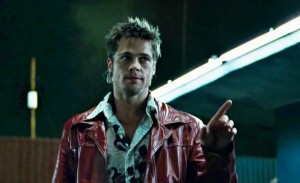 Create meme: brad pitt, Tyler Durden, fight club