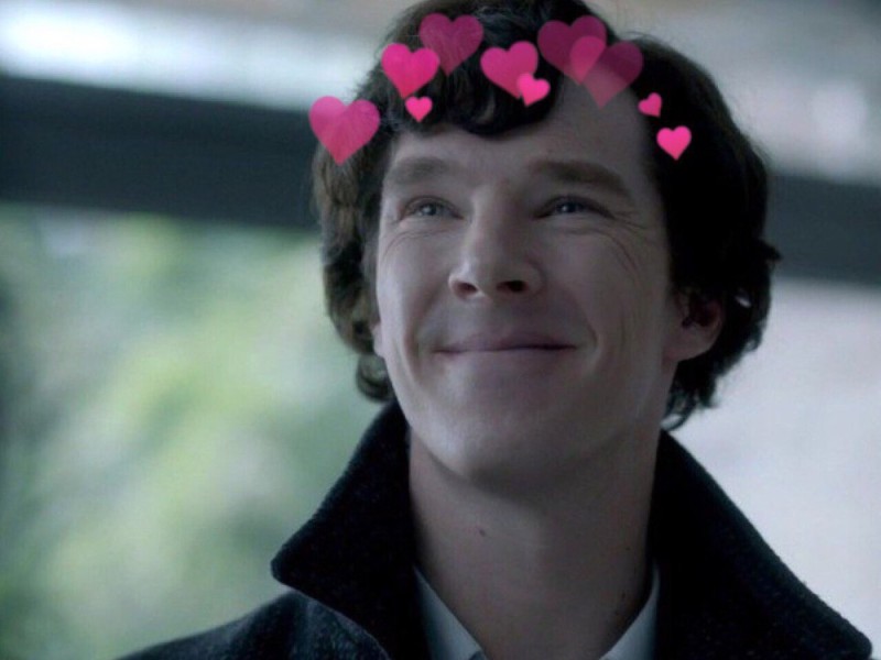 Create meme: Benedict cumberbatch , Sherlock , Benedict Cumberbatch Sherlock Smile