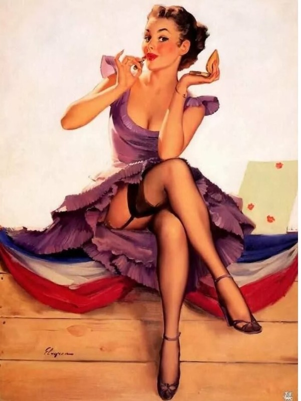 Create meme: in pin-up style , pinup style, girl 