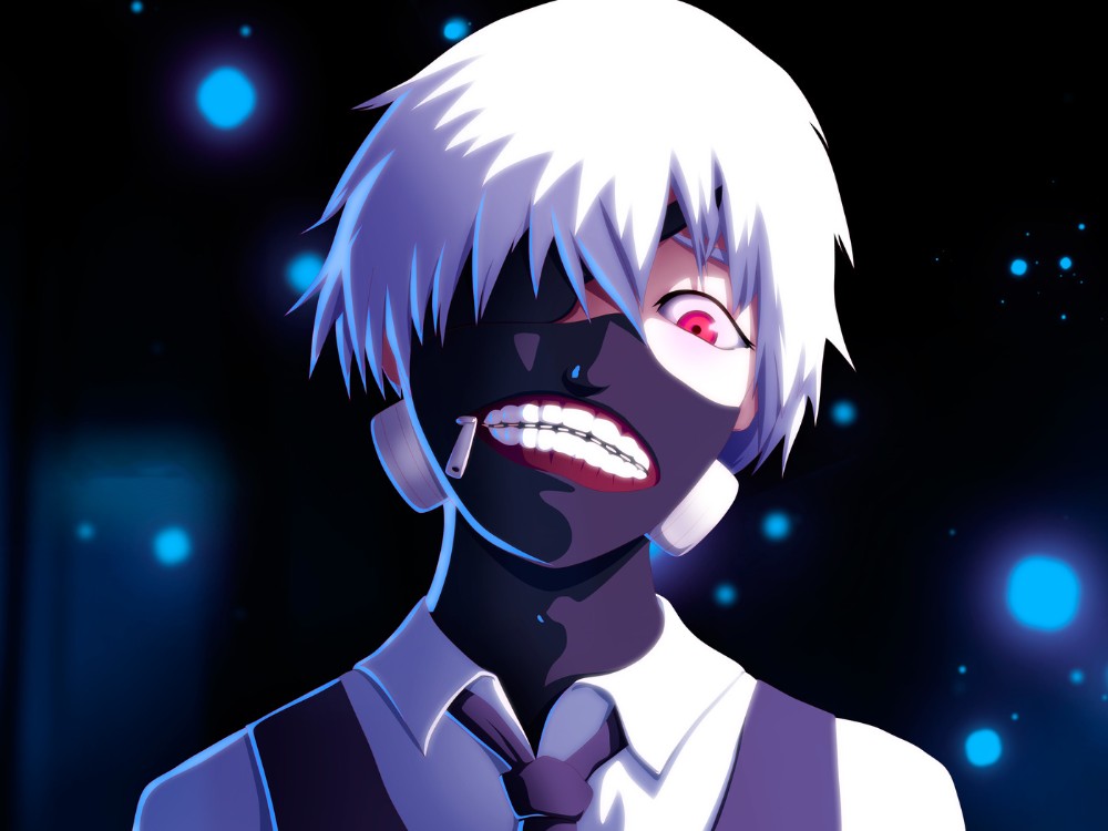 Create meme: Tokyo Ghoul anime poster, the Kaneko , Tokyo ghoul Ken Kaneko the