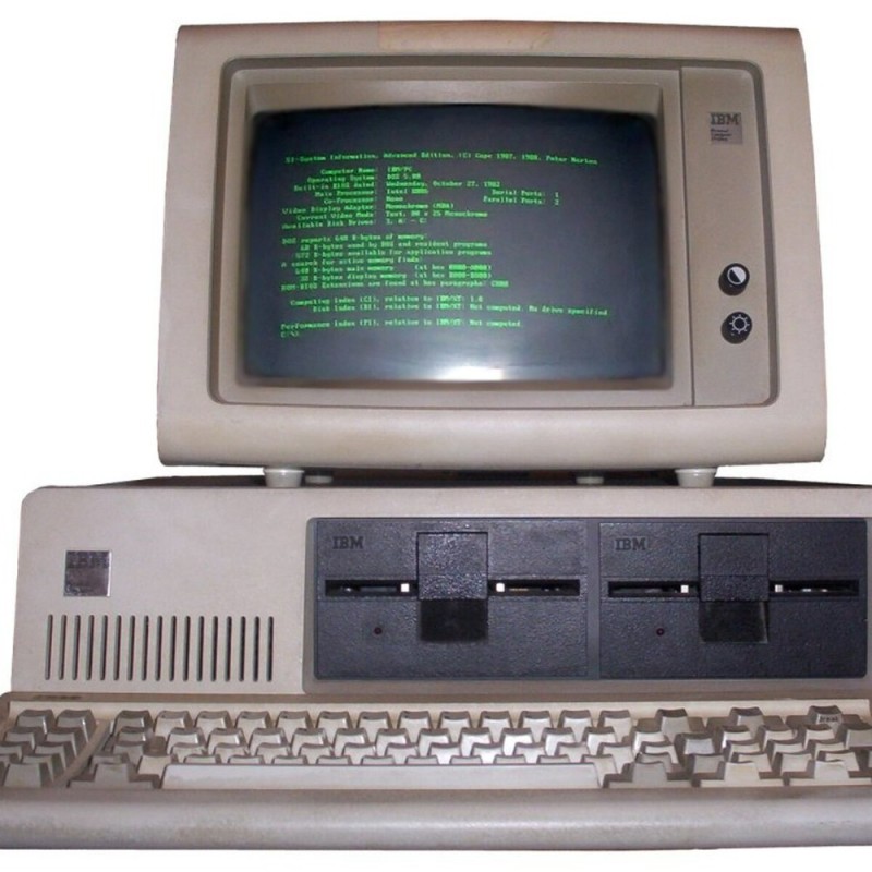 Создать мем: ibm pc, первый компьютер, пк ibm 5150