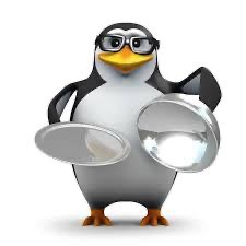 Create meme: penguin linux, penguin with glasses, the penguin meme