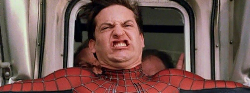 Create meme: Toby Maguire , Memes of Spider-man Tobey Maguire, Tobey Maguire in Spider-Man