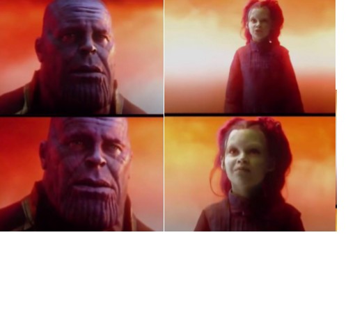 Create meme: memes Thanos, Thanos meme, memes about Thanos