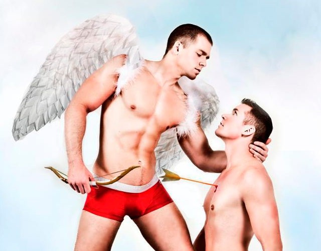 Create meme: angel man, Valentine's Day is a gay holiday