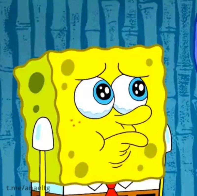 Create meme: sponge Bob square , sad spongebob, spongebob spongebob