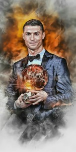 Create meme: Golden ball , Ronaldo Messi, footballer Cristiano Ronaldo