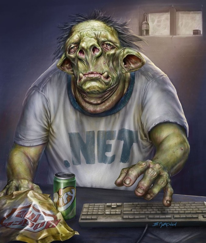 Create meme: trolls , The troll is green, the evil troll