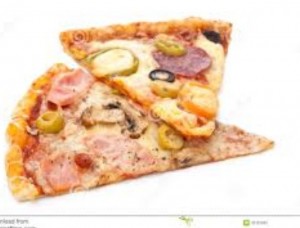 Create meme: pizza slice on white background, pizza Moscow, Italian pizza on thin dough