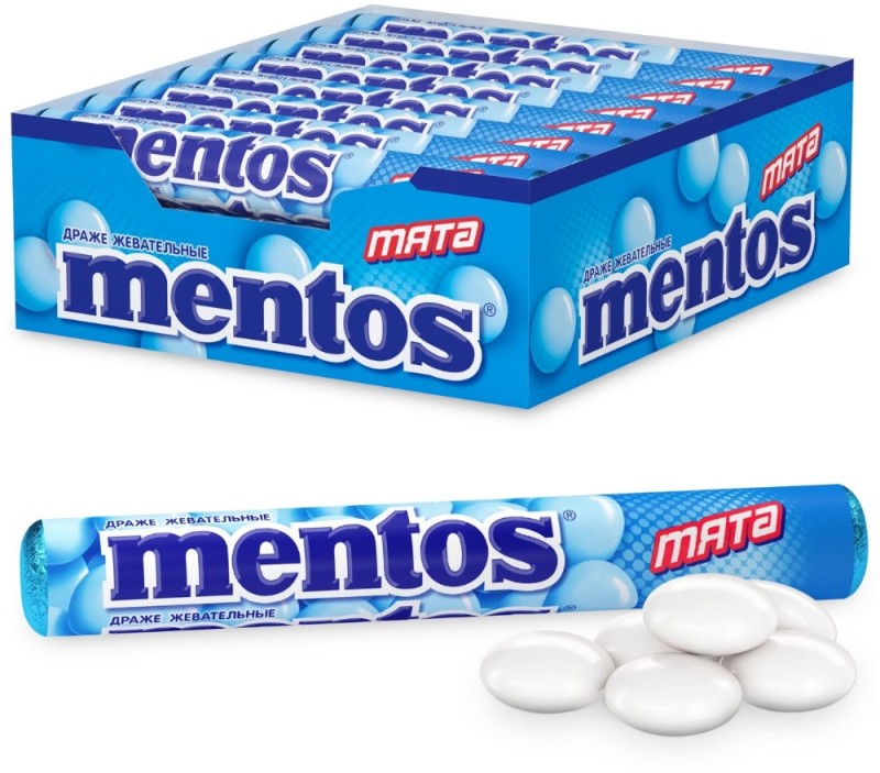 Create meme: chewable jelly beans mentos mint, chewable dragee "mentos" mint 37 g, mentos chewing gum