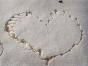 Create meme: spring and love, the snow has gone, romance