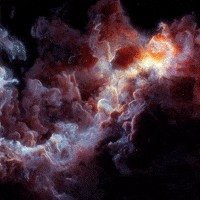 Создать мем: межзвездное газопылевое облако, teun lamberts, галактика туманность