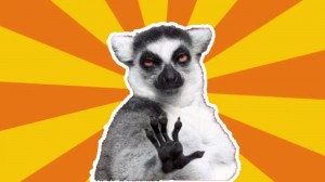 Create meme: uzbagoysya limur, lemur uzbagoysya meme, uzbagoysya