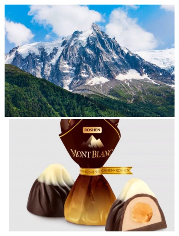 Create meme: sweets of roshen mont blanc, sweets Mont Blanc, sweets roshen mont Blanc