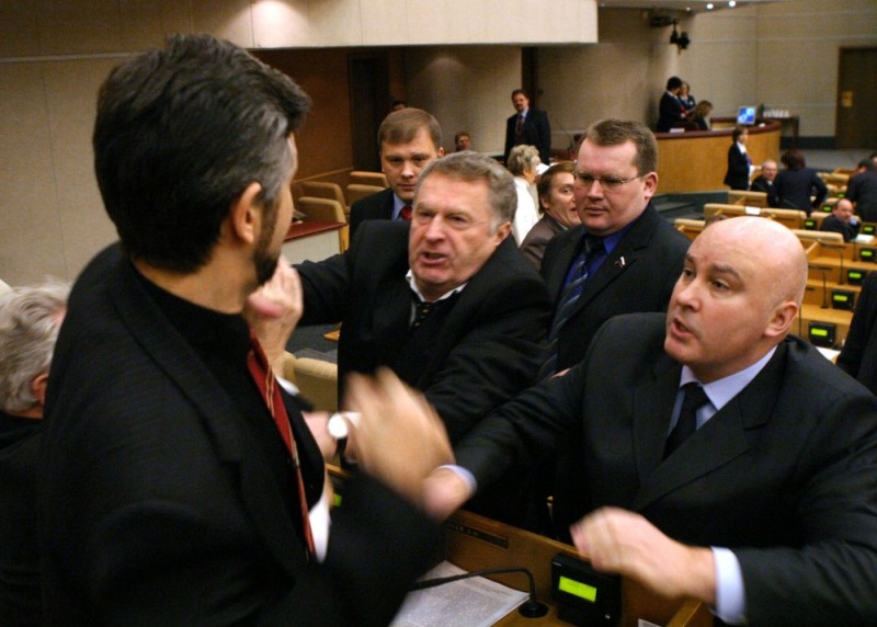 Create meme: fights in the state Duma vladimir zhirinovsky, vladimir zhirinovsky, the Deputy 