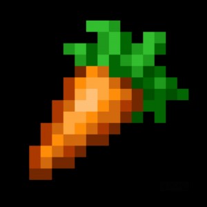 Создать мем: морковь майнкрафт, золотая морковка, майнкрафт морковка