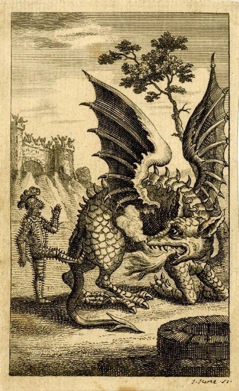 Create meme: medieval engravings, old engravings, dragon engraving
