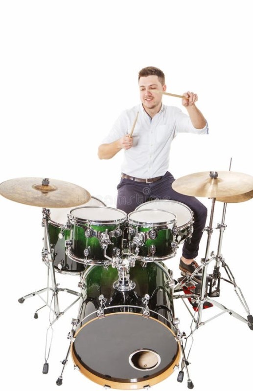 Создать мем: drum kit, веселый барабанщик, ударная установка