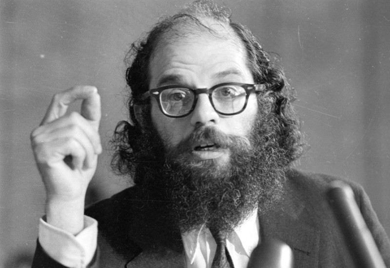 Create meme: Allen ginsberg, nambla allen ginsberg, allen ginsberg czechoslovakia