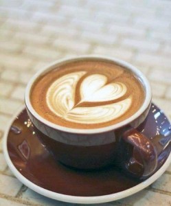 Create meme: latte art, coffee, cappuccino latte art