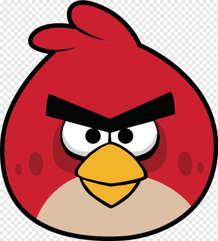Создать мем: angry birds red, энгри бердз персонажи, ред энгри бердз