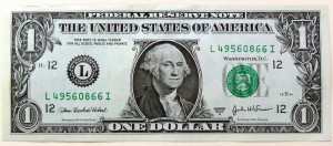 Create meme: dollar, 1 us dollar, the us dollar