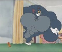 Create meme: Tom and Jerry meme, inflated the Tom and Jerry meme, the maid from Tom and Jerry