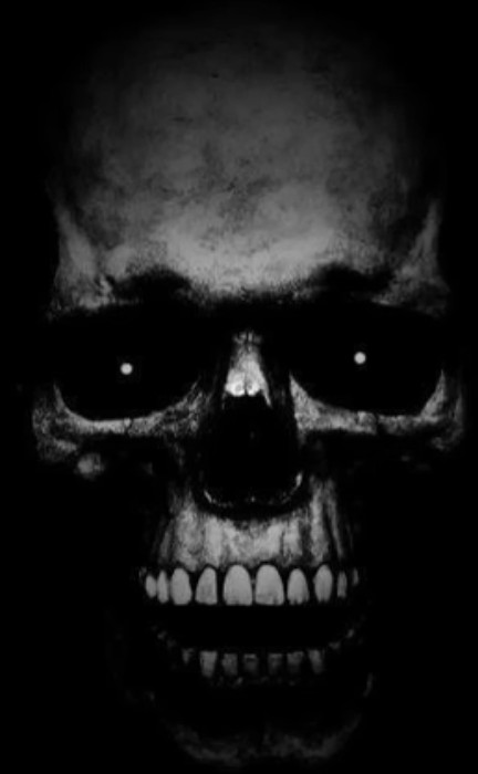 Create meme: head skull, spooky faces, skull