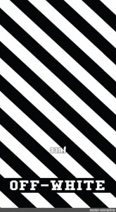 Create meme "black white stripes background, off white logo, white line" - Pictures - Meme-arsenal.com
