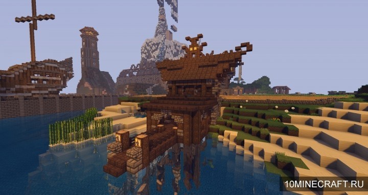 Create meme: minecraft map, fishing house in minecraft, minecraft 