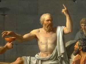 Create meme: Socrates quotes, the philosopher Socrates, Socrates he