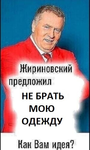 Create meme: zhirinovsky suggested a template, zhirinovsky suggested, zhirinovsky proposed a meme template