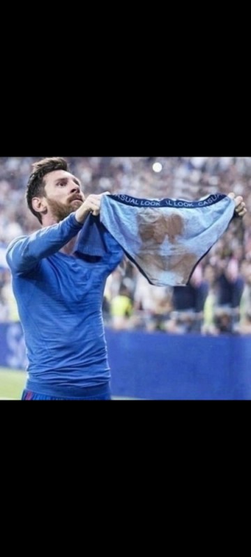 Create meme: Lionel Messi , Messi with underpants, messi 