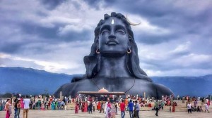 Создать мем: Шива, Adiyogi Shiva statue, будда статуя