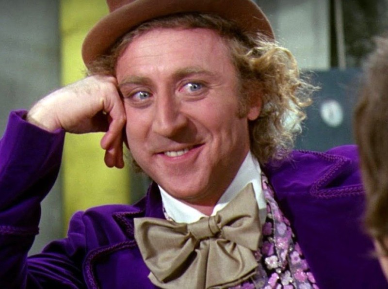 Create meme: tell me , tell me meme, Willy Wonka 
