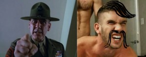 Создать мем: сержант хартман мемы, кадр из фильма, цельнометаллическая оболочка сержант хартман