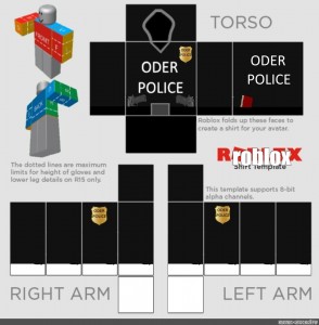 Transparent Template For Roblox Shirt