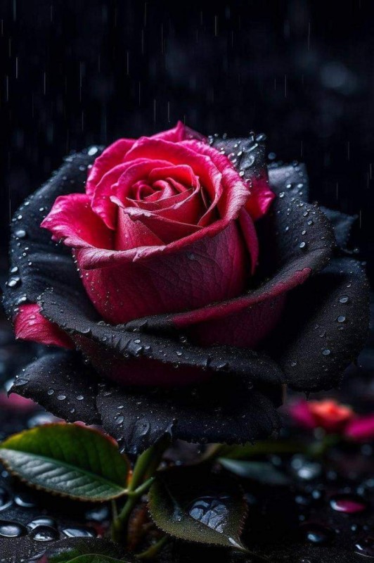 Создать мем: цветы черные розы, красные розы, черные розы халфети