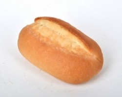 Create meme: bun, a small French loaf, multizernovaya loaf