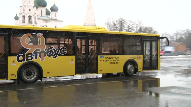 Создать мем: автобус большой, ярославль автобус, новые автобусы