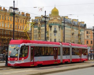 Create meme: St. Petersburg tram photos, tram KTM-31, trams on Nevsky