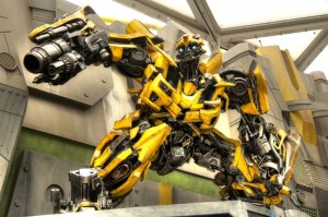Create meme: transformer bumblebee