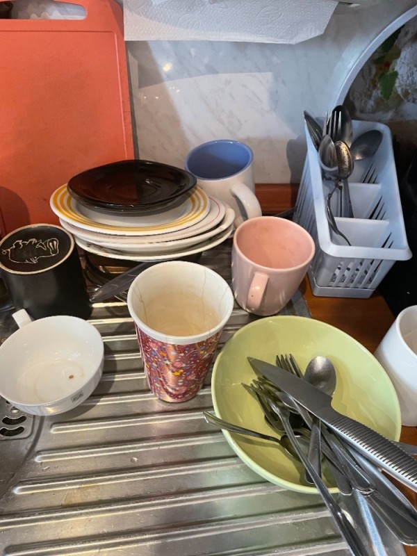 Create meme: dishes, dirty dishes , kitchen utensils