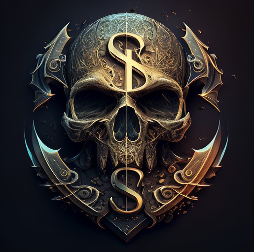 Create meme: skull logo, skull , skull cool