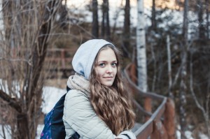 Create meme: winter, Russian girls, winter photo shoot