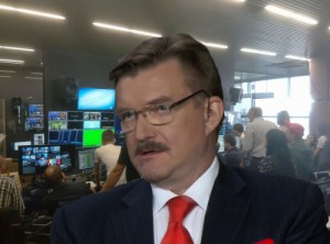Create meme: Novic presenter Yevgeny Kiselev on the TV channel RAIN Russia 