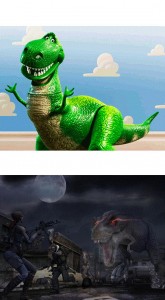 Create meme: clipart toy story Rex, Tyrannosaurus cartoon, toy story 3