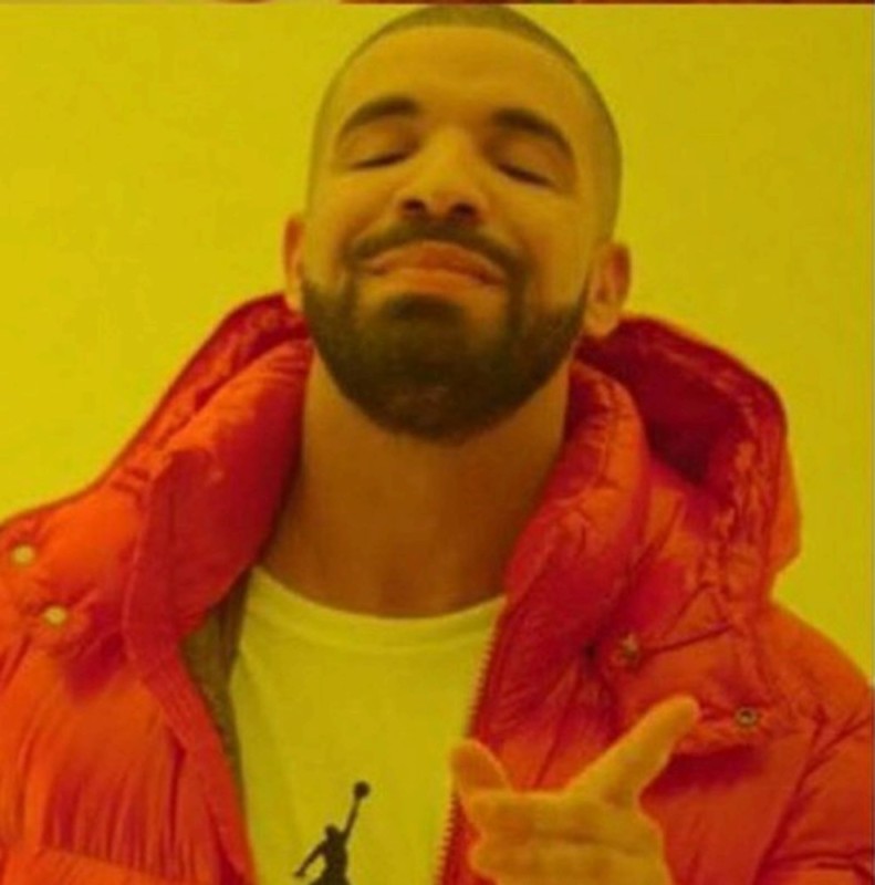 Create meme: rapper Drake, Drake , flared piano meme