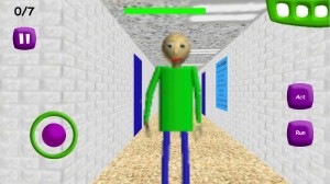 Создать мем: baldi basics in education and learning, скачать читы на балди, baldi basic игра