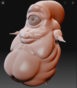 Create meme: 3d model fatcat, Toy, sculpting in zbrush from scratch